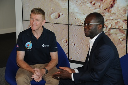 Astronaut Tim Peake and Science Minister Sam Gyimah Underscore the Importance of Harwell Space Cluster to Growing the UK's Space Market